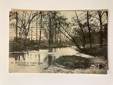 1908 An Ideal Spot On Todd's Fork Wilmington Ohio Photo Postcard picture