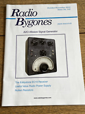 VINTAGE RADIO BYGONES ISSUE 145 AVO ALLWAVE SIGNAL EDDYSTONE EC10 RECEIVER VALVE picture