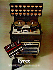 vtg LYREC TR-532 MAGAZINE PRINT AD Multitrack Recorder 24 2