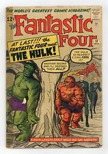 Fantastic Four #12 GD- 1.8 RESTORED 1963 picture