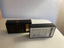 VINTAGE 1960S KOYO 10 TRANSISTOR AM PORTIBLE RADIO W/ CASE JAPAN RARE TESTED picture