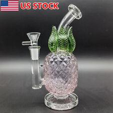 8.2 inch Hookah Straight Thick Glass Water Pipe Smoking Beaker Bong Quality picture
