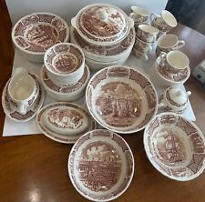 Fair Winds Meakin Staffordshire England Historical Scenes Replacement Pieces picture