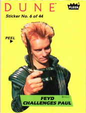 1984 Fleer Dune Movie Stickers (1-44) / U Pick Cards - Build Set / Buy2+ Save10% picture