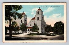 Marshalltown IA-Iowa, Baptist Church, Religion, Antique, Vintage Postcard picture