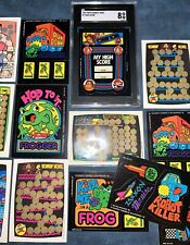 Donkey Kong Topps 1982 My High Score Vintage SGC 8 + Bonus Arcade Nintendo Cards picture