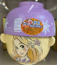 Disney Tangled Rapunzel Rice Bowl & Soup Bowl Set Mini Crayon Touch New Japan picture