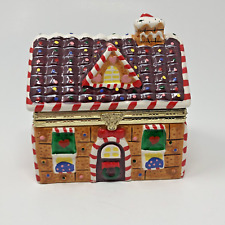Christmas Music Box Gingerbread House Plays We Wish You a Merry Christmas picture