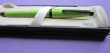 Cross Solo Lime Green Rollerball Pen.   Made in Japan picture