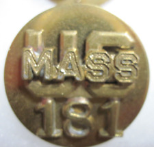 Army SB ww2 181st INFANTRY REGIMENT MASSACHUSETTS enlisted branch collar disc picture