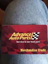 ADVANCE AUTO PARTS GIFT CARD   - $117 picture