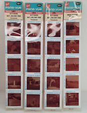 Lot of 4 Vintage Pana-Vue Travel Slides (3) Gettysburg (1) Amish Country Sealed picture