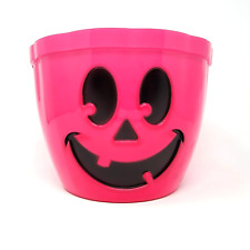 T-Mobile Tuesdays Pink Pumpkin Halloween Bucket Limited Edition Handle Lights Up picture