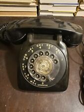 Vintage Automatic Electric Black Rotary Desk Phone  picture