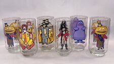 VINTAGE SET OF 6 1977 MCDONALDS COLLECTOR SERIES GLASSES COLLECTIBLE #1 picture