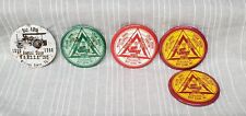  Lot of 5 Williams Grove Steam Engine Pins Mechanicsburg PA   picture