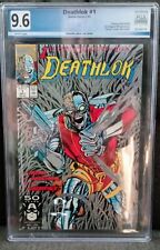 DEATHLOK #1 PGX 9.6 KEY COMIC FIRST ISSUE METALLIC SILVER COVER not CGC CBCS EGS picture