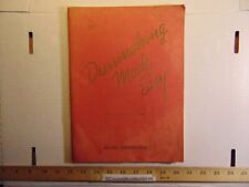 Vintage 1942 Dressmaking Made Easy Revised Edition McCall Corporation Booklet picture