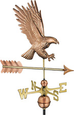 Good Directions 1969P American Bald Eagle Copper Weathervane,Polished Copper picture