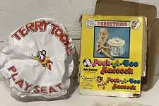 Alvimar TERRYTOONS Inflatable Seat Hassock Cartoon Characters Mighty Mouse 1977 picture