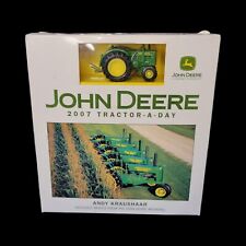2007 John Deere Tractor A Day Calendar Randy Leffingwell NEW IN BOX picture