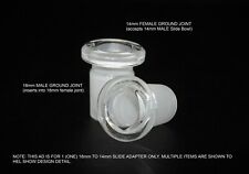COMPACT 18mm to 14mm Slide BOWL ADAPTER Tobacco Smoking Bowl Adapter picture