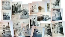 WWII 1944  Photos  Original Genuine WW2 Military Men Going Off To War  CPICS picture