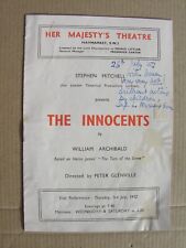 1952 THE INNOCENTS William Archibald ANNOTATED Flora Robson, Jeremy Spenser picture