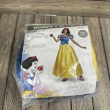 NWT Disney Princess Disguise Snow White Halloween Costume Cosplay Dress XL 16 18 picture