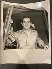 WWII Jeep interview, 32nd infantry division, yank press photo, G503 Philippines picture