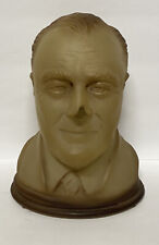 Rare Scarce Vintage FDR Franklin Roosevelt Frosted Figural Lamp Shade #2 picture