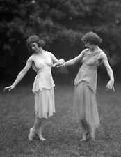 1921 Dancers Desha & Leah Vintage Old Photo Picture 8.5