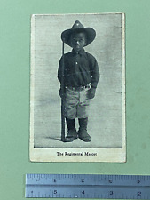 1908 RPPC US Buffalo Soldiers Military African American VTG Real Photo Postcard picture