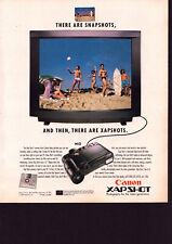 Print Ad 1989 Canon Xapshot Vintage  LIFE Magazine READ picture