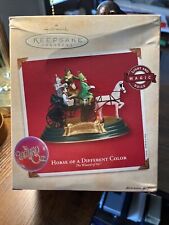 2002 Wizard of Oz  “Horse Of A Different Color” Hallmark Ornament W/ Lights picture
