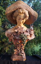 Antique 1927 ERNESTO BRUNICARDL Figural Statue Sculpture NUMBERED - SIGNED - 26