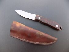 Vintage George Herron Custom Hunter Fixed Blade Knife picture