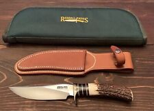 🔥 Randall Made Knives RKC3 Stag Handle Fixed Blade Knife picture