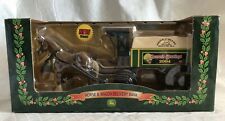 John Deere Horse & Wagon Delivery Bank Die Cast Metal 2004 ERTL RC2 NEW picture