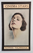 1924 Big Gun (Teofani) Cinema Stars Silent Film Large Card #10 Norma Talmadge picture