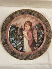 Bradford Exchange Plate Garden of Innocence Patience Porcelain Numbered 11857A picture
