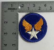 WW2 US Army Air Force AAF Army Air Forces Shoulder Patch Vintage picture