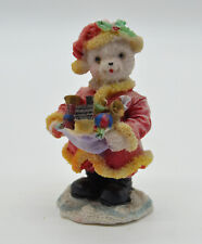 Christmas Bear with Hands Full of Gifts Genmore Corporation Ceramic B-4 picture