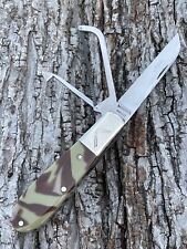 NAPANOCH a 2022 WARRIOR MAN ACRYLIC DIXIE BARLOW 1095 U.S.A MADE KNIFE PROTO picture