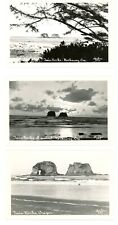 (3) RPPC Twin Rocks Rockaway OR Photographer C. Christian picture