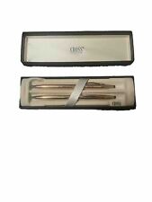 VINTAGE Cross 1/20 14K Gold Filled Pencil Set Great Quality And Great Condition picture