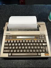 1984 Canon Typestar 6 Electric Typewriter. Test Led But Some Issues, See Descrip picture