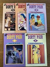 Dirty Pair #1 2 3 4 5 Viz Comics English Manga Comic Lot Run Set 1st Print VF/NM picture
