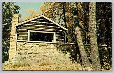 Nashville Indiana Cabin Scenic Forest Landmark Landscape Chrome Postcard picture