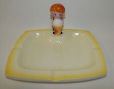 Vintage Eat-It-All Ice Cream Cone Boy Promotional Advertising Ashtray Enesco MIJ picture